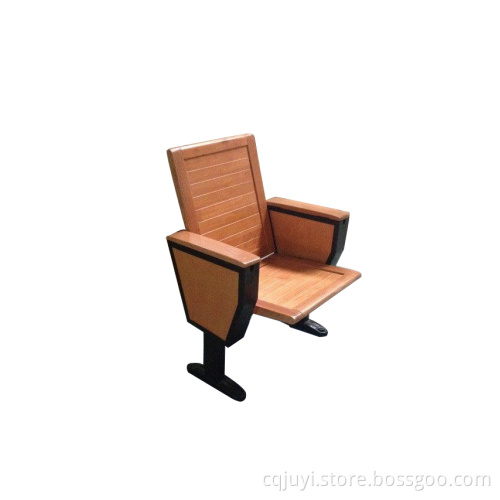 Cheap wooden auditorium chair ,seating system ,leacture hall class room chair